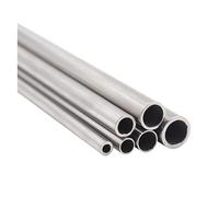 10pcs~1pcs Stainless Steel Round Capillary Seamless Straight Tube 4x2mm 8x6mm 14x12mm16x14mm18x16mm 250mm/500mm Long(500mm,OD 12 x ID 10mm 1pcs)