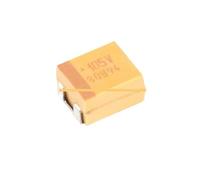 10pcs 1UF 105 16V 25V 35V 50V A B C 3216 3528 6032 10% SMD 105C 105E 105V 105T Patch tantalum capacitor(35V B)