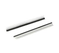 10PCS 1X40 Pin Single Row Male 2.54MM Pitch 11MM/15MM/17MM/21MM/25MM Long PIN Header Connector 1X40pin 1 * 40 40P 40Pin(9)