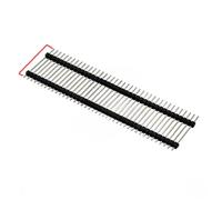 10PCS 1X40 Pin Single Row Male 2.54MM Pitch 11MM/15MM/17MM/21MM/25MM Long PIN Header Connector 1X40pin 1 * 40 40P 40Pin(5)