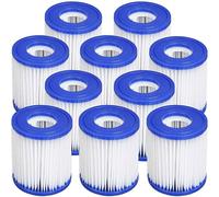 (10pcs) 2-12x Lay Z Lazy Hot Tub Spa Pool Miami Vegas Monaco Cartridge Filters VI Outdoor Garden Spas