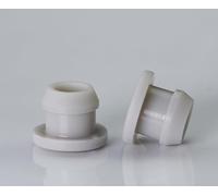 10Pcs 2.5-50.207Mm Silicone Rubber Snap-On Hole Plug Blanking End Caps Seal Stopper,Seal Plugs(Grey,A 3.5Mm(Solid))(Grey,A 10.5Mm)