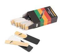 10pcs 2.50 Strength Traditional Whistles with Thinner Tip & Unfiled Cut Tone Clarinet Replacement Easy to Use Traditional Soprano for Clarinet Player and Beginners