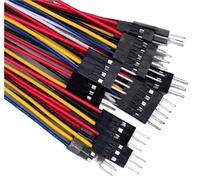 10PCS 2.54mm Color Terminal Wire 2~12P, Single/Double Head M-M M-F F-F