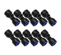 10PCS 2 Branch Pipe Low-Pressure Mistering Cooling Connector Misting Nozzles Tees for Outdoor Garden Mistering Nozzle