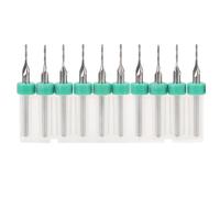 10pcs 2 Flutes Carbide Milling Cutter Tungsten