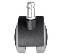 10PCS 2-Inch Grey Caster Wheels - Silent Swivel Replacement Wheels for Office Chairs & Furniture - Universal Fit Smooth Rolling Easy Installation Heavy-Duty Quality