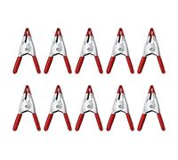 10Pcs 2 Inch Metal A-Shaped Spring Clip Multi-Purpose Woodworking Electrician Powerful Spring Clamps a Hand Tools Woodworking Clamps