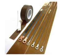 10pcs 200/300/400mm Impulse Sealer Heat Wire Element Strip Sealing Machine Heating Wire Heater Element(Round Wire,400mm)