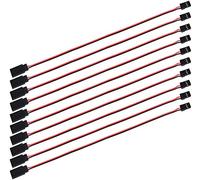 10pcs 200mm Male to Female JR Plug RC Remote Control Servo Extension Lead Wire Cable