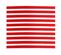 10pcs 200MM Red Silicone Rubber Bands 1CM Silicone Elastic Ties For Beach Chair Books Binding Belt,Ties,Box Wrapping Bands For Office Supply