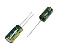 10pcs 200V22uf 8x16mm Aluminum Electrolytic Capacitor 22uf 200v 22mf 200wv 22MFD 200vdc