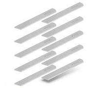 10Pcs 202295 Serger Blade,Overlock Upper Lower Blade Overlock Blade Steel Industrial Serger Sewing Machine Accessories 202295 Sewing Machine Parts Accessories for 737, 747, 700, 600, L52, 788, 787