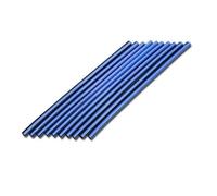 10pcs 20cm Car Air Conditioner Outlet Decorative Universal Pvc Trim Decoration Strip Styling Accessories For All Models Car Moulding Strip(Blue)