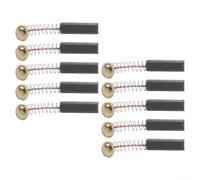 10pcs 20mm Carbon Brushes for Drills and Saws | 10-pack value, 20x6x6mm size, restores motor power, reduces sparking, fits various tools