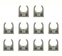 10Pcs 20mm DN15 PPR U Type Pipe Clamps, Hose Hanger Support Water Pipe Fixed Clips Duct Fittings