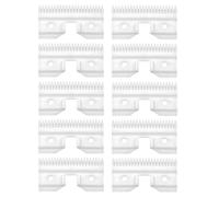 10Pcs 22 Teeth Ceramic Coarse Pet Blade Cutter,Compatible for Andis,Compatible for Oster, A5 and，Compatible for Walh，KM Series