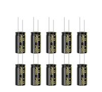 10Pcs 2200UF Aluminum Electrolytic Capacitor Kit 63V2200UF 18x35 High Frequency Low Capacitors Assortment Box Kits ICXLPMC