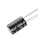 10pcs 2200UF35V 16 * 25 Aluminum Electrolytic Capacitor 16 * 25 35V 2200UF Electronic devices
