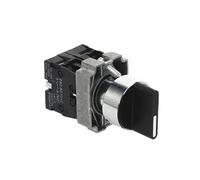 10pcs 22mm XB2-BD35 3 Position NO+NC Switch 10A/415V Lock-in Selection Switch
