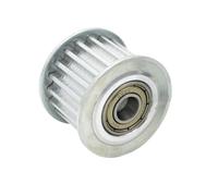 10pcs 24 Teeth 5M Idler Pulley Tensioner Wheel Bore 5/6/7/8/10/12/15mm With Bearing For Width 15mm//20mm/25mm Guide HTD5M Synchronous Pulley(Bore 12mm With teeth,For width 15mm)