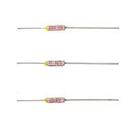 10PCS 250V 10A Metal Temperature Thermal Fuse 92 ℃