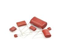 10PCS 250VDC CBB22 Polypropylene Film Capacitor 104J 105J 225J 153J 205J 224J 1UF 2.2UF 100NF 0.015UF 0.22UF 0.33UF BIANMTSW(106J-10UF-P27MM 2PCS)