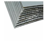 10Pcs 25cmX18.5cm Car Truck Firewall Heat Sound Insulation Mat Sound Noise Insulation Heat Sound Thermal Proofing Pads Universal Deadening