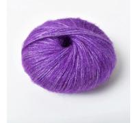 10Pcs 25g/Ball Glitter Mohair Yarn Soft Warm Knitting Sweater Shawl Hat Thread Needle Crochet Hand Knitted Thread DIY Supplies