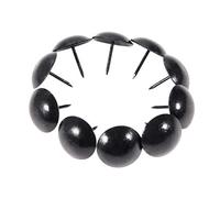 10Pcs 25mm Antique Black Upholstery Nail Jewelry Wood Box Sofa Decorative Tack Stud Pushpin Doornail Furniture Hardware Gaodpz