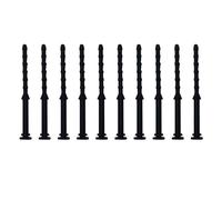 10pcs 25mm Silicone Computer Case Fan Anti-Vibration Rubber Rivets Noise Reducing Fan Mount Electronics Furniture Silicone Cushion Pads for PC Hardware