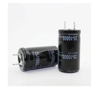 10pcs 25V10000UF Aluminum Capacitors 10000UF 25V 25 * 30mm