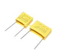 10pcs 275V X2 capacitor Pitch 10mm/15mm 275VAC X2 Polypropylene film capacitor 0.1uF 100nF CZAOINCU(0.1UF 104K P15MM)