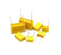 10pcs 275VAC capacitor X2 series 0.01UF ~ 2.2UF Polypropylene film capacitor 10nf 100nf 150nf 200nf 680nf 470nf 1UF BIANMTSW(2.2UF 225K P27.5MM)