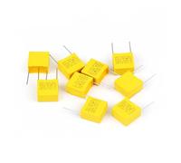 10Pcs 275VAC Capacitor X2 Series Polypropylene Film Capacitor 0.1UF 0.22UF 0.33UF 0.56UF 0.47UF 104K 105K(0.33UF 334K P15)