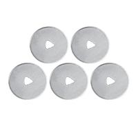 10pcs 28mm Patchwork Roller Wheel Round Knife Cloth Cutting Knife Knife Leather Craft Fabrics Rotary Cutter For Leather Fabrics(10pcs 28mm blade)