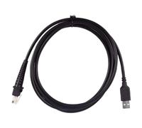 10pcs 2M Straight USB Data Cable Compatible With Datalogic D100(2M Grey) | Fits Datalogic D130, GD4130, GD4400, And 2130 Barcode Scanners