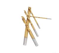 10Pcs 2mm - 7.5mm Left Hand Drill Bits Straight Shank HSS Drilling Tool Straight Shank For Electric Drills And Drilling Rigs