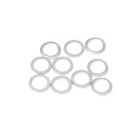 10Pcs 2mm Bicycle Chain Wheel Screw Washer Aluminum Spacer Double Change Single Footrest Stool Under Desk Ergonomic