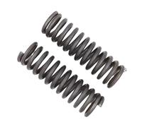 10pcs 2x35x30mm 65Mn Spring Steel Compression Springs, High Strength Anti-fatigue Coil Springs for Precision Equipment, Valve, Shock Absorber DIY Projects,Steel,2x35x30mm