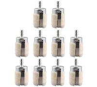 10PCS 3/16" for 5mm Hose 2-Cycle Engines Trimmers Chainsaws Blowers Fuels Line Filter for Trimmer Chainsaws