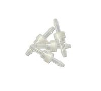 10PCS 3/16'' Plastic One Way Duckbill Valve(Three 16th PP SIL)