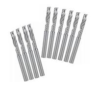 10PCS 3.175X17mm Single Flute Spiral Carbide CNC Router Bits Milling Cutter milling