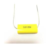 10pcs 3.3UF 250V Polypropylene Capacitor Axial Capacitor 250V 3.3uF BIANMTSW