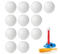10Pcs 3.5"(9cm) T-Ball Balls Compatible with Little Tikes Baseball Balls