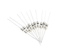 10PCS 3.6 * 10 Glass Tube Fuse Fast OR Slow Blow 250V 0.5A 1A 1. 2A 3A .15A 4A 8A 10A with Pin .6x10mm(3.15a,Slow blow)