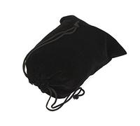 10PCS 3.9'' x 7.8'' Black Velvet Cloth Flannel Bunched Bag/Drawstring Bags/Jewelry Pouches/Multifunction Protection Cover for Cellphone MP3 MP4 Electronic Digital Equipment Storage