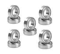 10pcs 3-9mm Bore Miniature Deep Groove Ball Bearings, Double Shielded Assortment,10pcs,3x8x4mm
