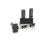 10PCS 3-pin RV09 Potentiometer RV0932 Vertically Adjustable Resistor B503 B50K Ohm D Axis Length 23mm(B5K)