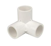 10Pcs 3 Way Inner Diameter 25mm PVC Fitting Build Heavy Duty Greenhouse Frame Furniture Connectors